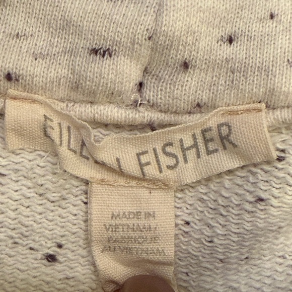 Eileen Fisher Speckled Knit Top - Picture 7 of 8